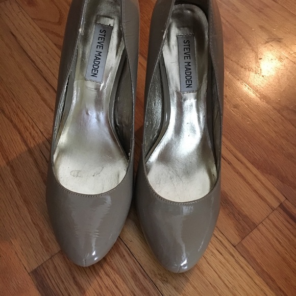 STEVE MADDEN P-Miami Nude Pumps - Picture 7 of 7